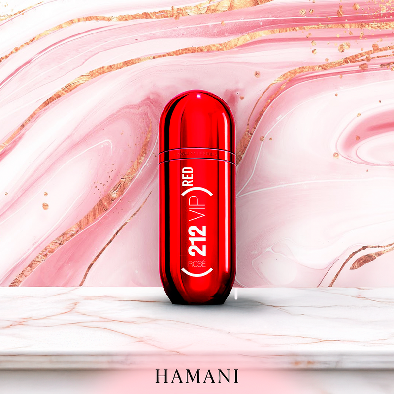 Perfume feminino 212 VIP ROSE RED - 100ml