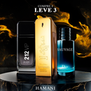 QUEIMA DE ESTOQUE - 3 Perfumes Masculinos Importados (100ml cada) - Sauvage Dior l One Million l 212 VIP Black